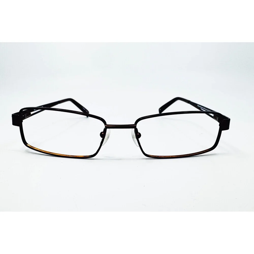 Kirkland Signature Eyeglass Frames Mens Satin Brown KS Carlisle 53-16-140